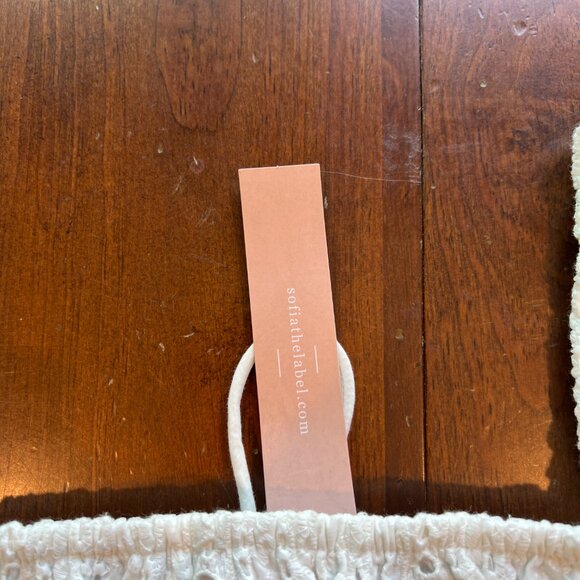 Sofia The Label White Crop Top - Picture 5 of 5